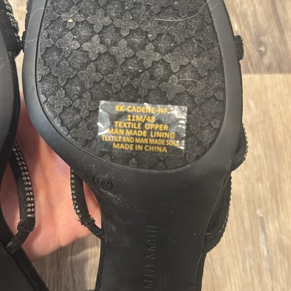 Kelly & Katie Cadene heels with rhinestones Size 11 - Picture 8 of 9